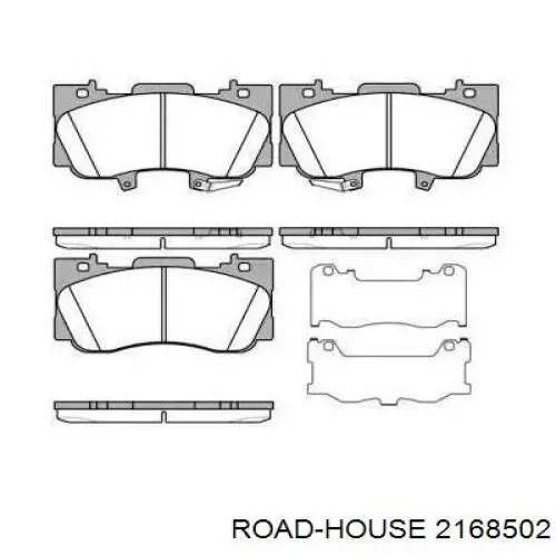 Pastillas freno delanteras Road House 2168502 precio, desde 60,44 EUR