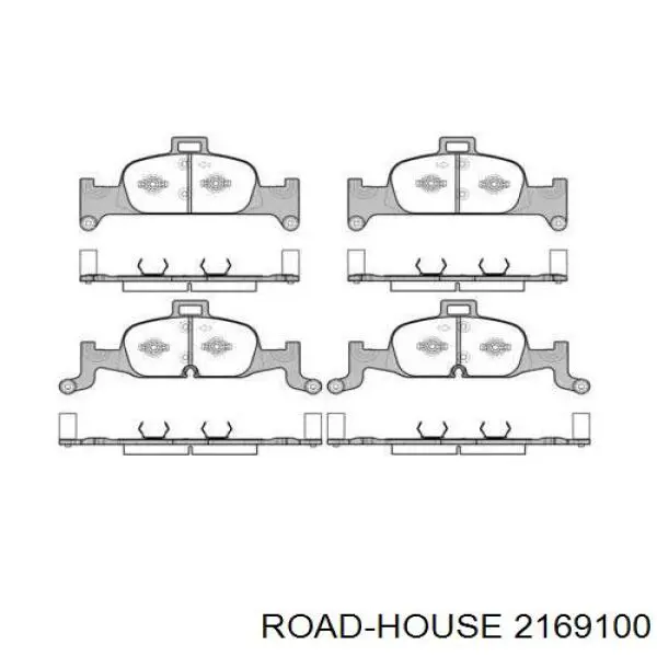 Pastillas freno delanteras Road House 2169100 precio, desde 46,93 EUR