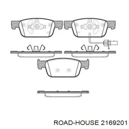 Pastillas freno delanteras Road House 2169201 precio, desde 45,32 EUR