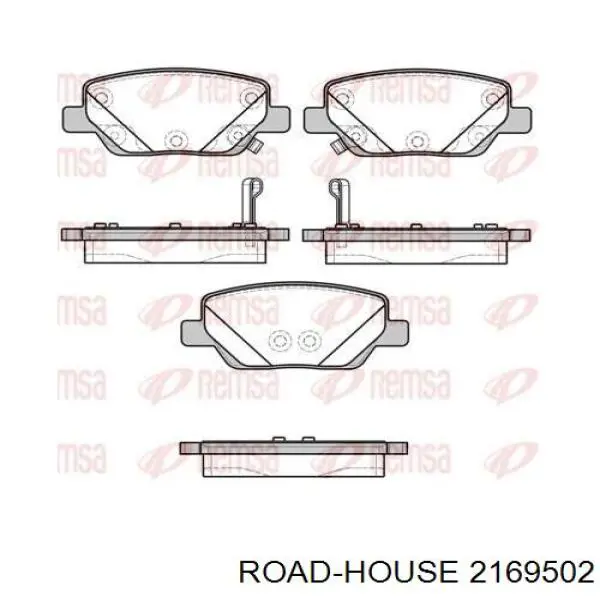 Comprar 2169502 Road House Pastillas delanteras de freno