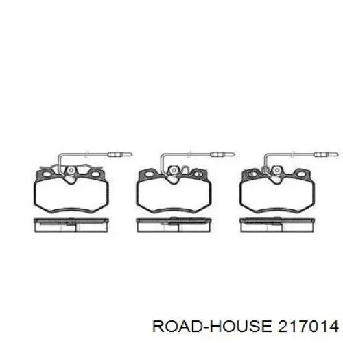 Pastillas freno delanteras Road House 217014 precio, desde 76,73 EUR