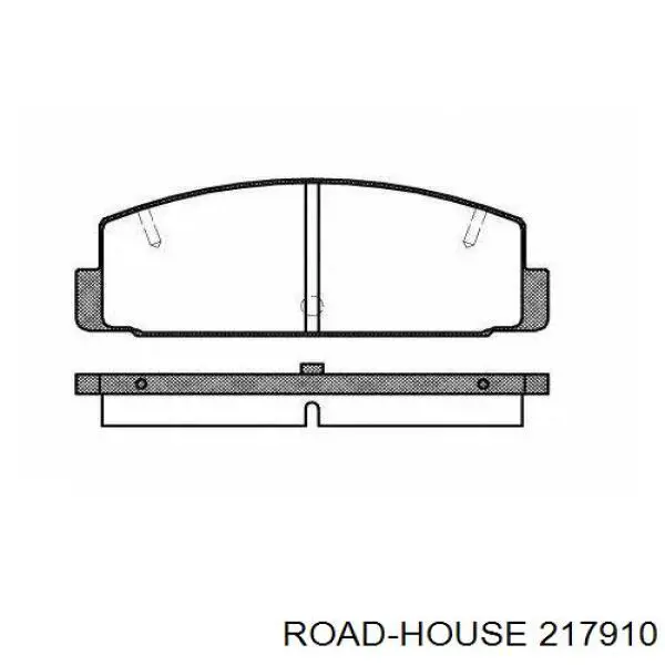 217910 Road House pastillas de freno traseras