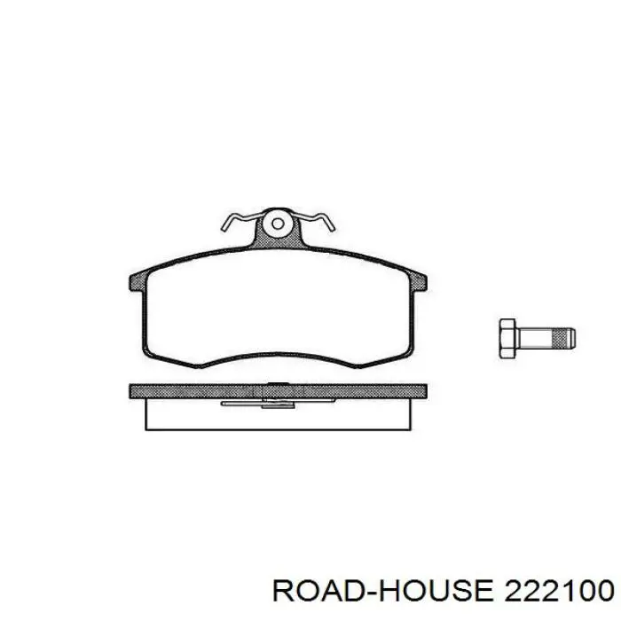 Pastillas freno delanteras Road House 222100 precio, desde 18,95 EUR