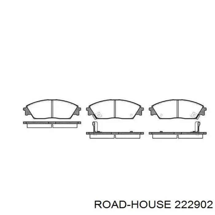 Pastillas freno delanteras Road House 222902 precio, desde 27,50 EUR