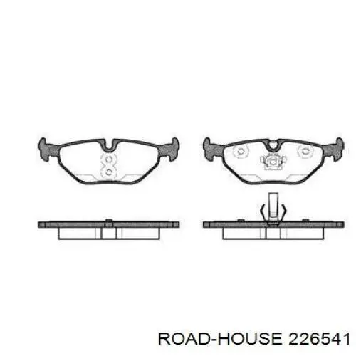 Pastillas traseras de freno Road House 226541 precio, desde 72,26 EUR
