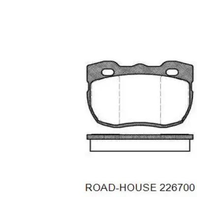 Comprar 226700 Road House Pastillas delanteras de freno