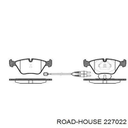 Pastillas freno delanteras Road House 227022 precio, desde 39,54 EUR