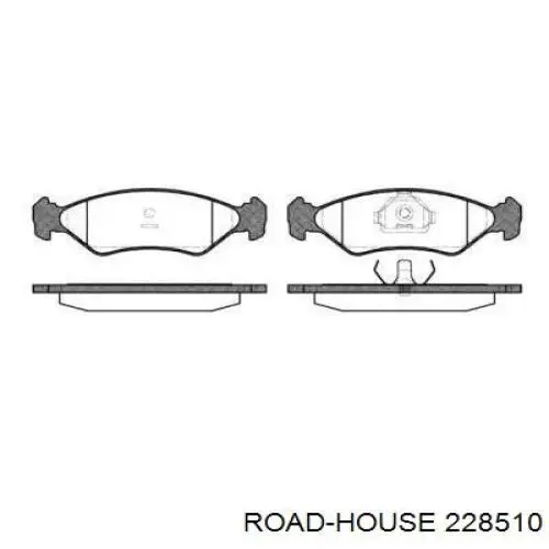 Pastillas freno delanteras Road House 228510 precio, desde 30,63 EUR