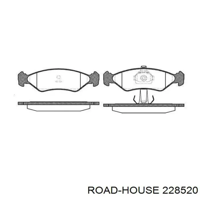 Pastillas freno delanteras Road House 228520 precio, desde 31,84 EUR