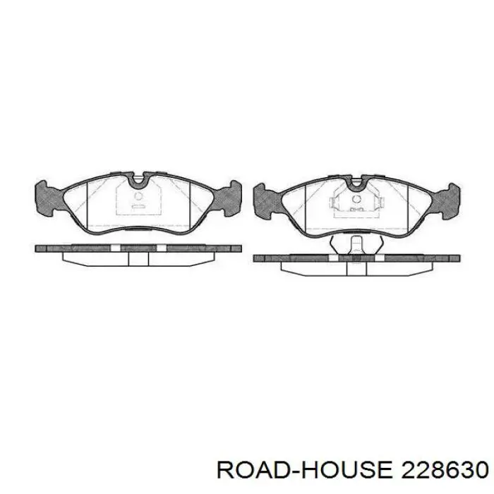 Pastillas freno delanteras Road House 228630 precio, desde 20,08 EUR