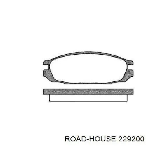 Pastillas traseras de freno Road House 229200 precio, desde 23,04 EUR