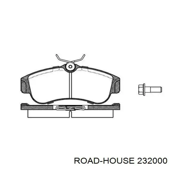 Pastillas freno delanteras Road House 232000 precio, desde 26,57 EUR