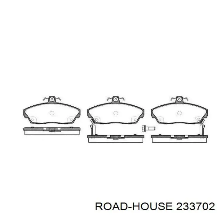 Comprar 233702 Road House Pastillas delanteras de freno