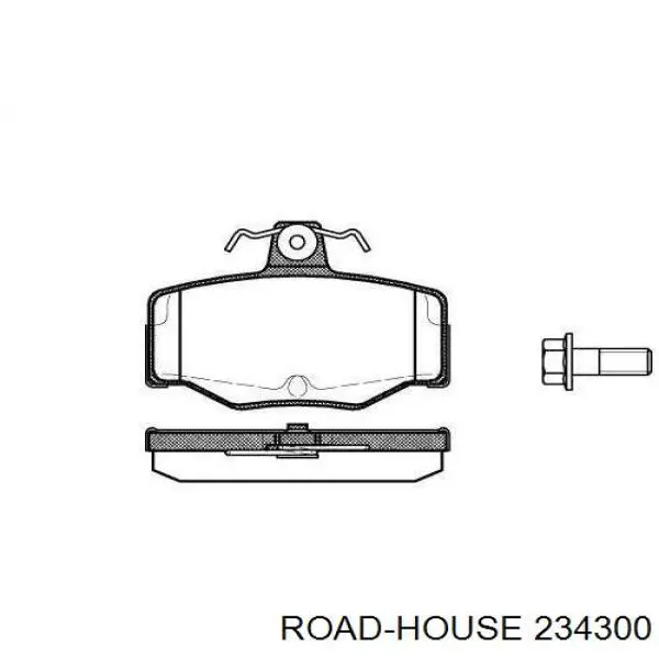 Comprar 234300 Road House Pastillas de freno traseras