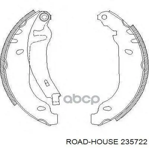 235722 Road House pastillas de freno delanteras