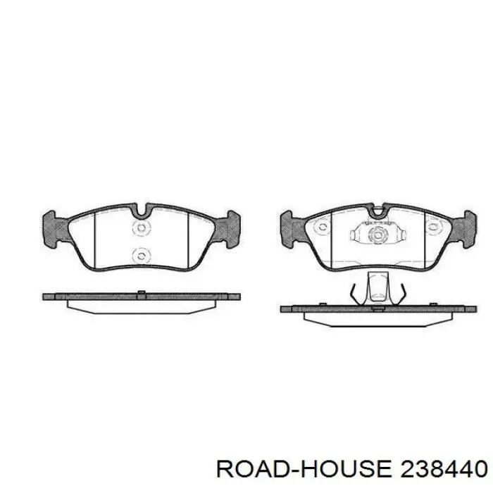 Pastillas freno delanteras Road House 238440 precio, desde 23,19 EUR