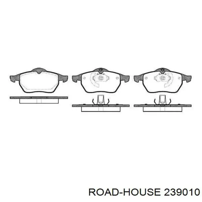 Pastillas freno delanteras Road House 239010 precio, desde 38,69 EUR