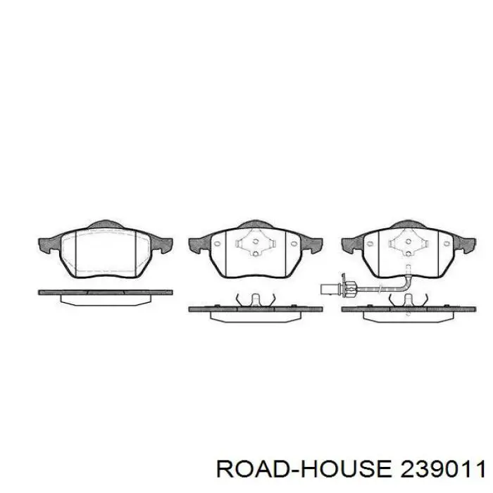 Pastillas freno delanteras Road House 239011 precio, desde 34,53 EUR