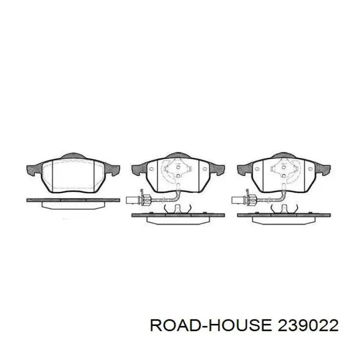 Pastillas freno delanteras Road House 239022 precio, desde 30,87 EUR