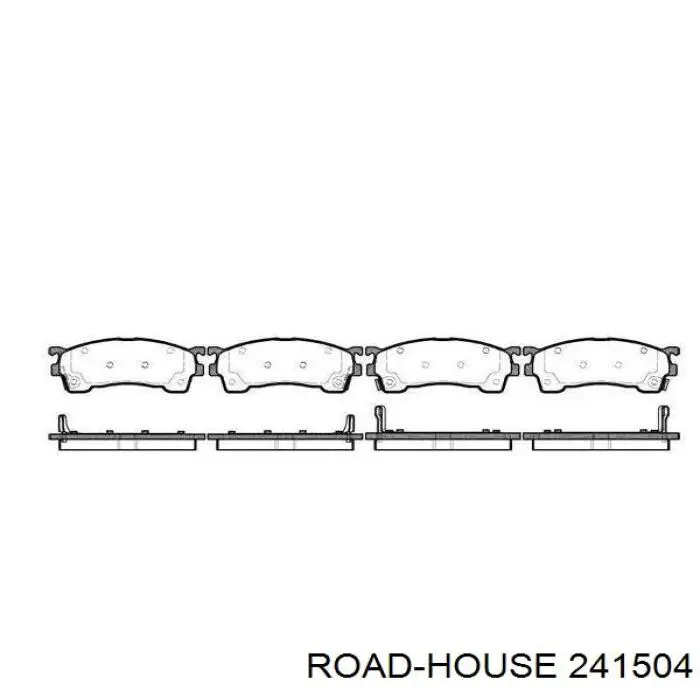 Pastillas freno delanteras Road House 241504 precio, desde 28,98 EUR