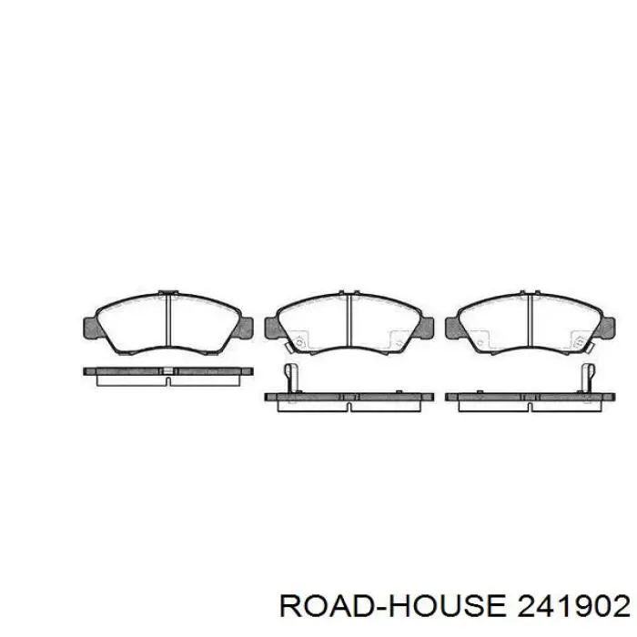 Pastillas freno delanteras Road House 241902 precio, desde 22,63 EUR