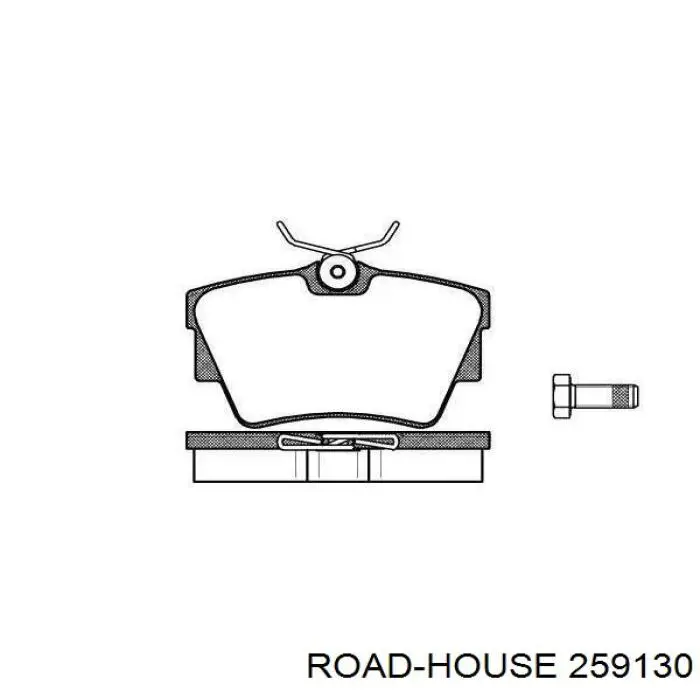 Pastillas traseras de freno Road House 259130 precio, desde 22,11 EUR