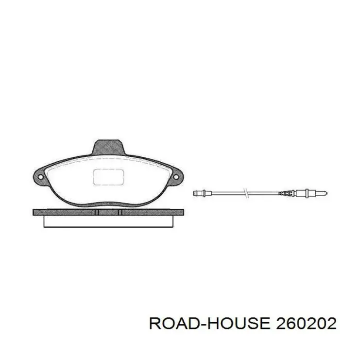 Pastillas freno delanteras Road House 260202 precio, desde 26,03 EUR