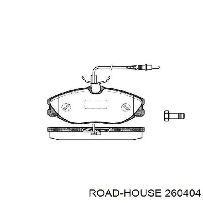 Pastillas freno delanteras Road House 260404 precio, desde 25,06 EUR