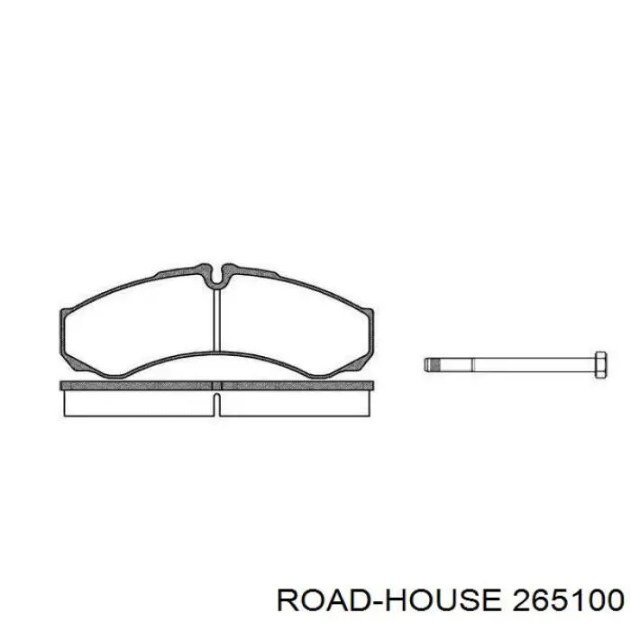 Pastillas traseras de freno Road House 265100 precio, desde 27,90 EUR
