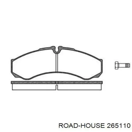 Pastillas freno delanteras Road House 265110 precio, desde 31,31 EUR