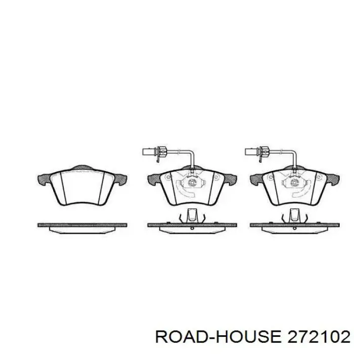 Pastillas freno delanteras Road House 272102 precio, desde 36,14 EUR