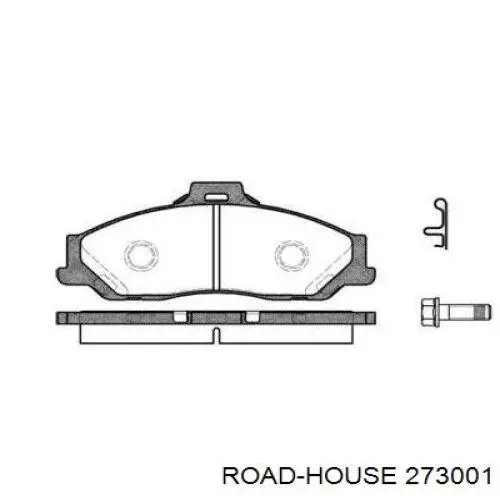 Pastillas freno delanteras Road House 273001 precio, desde 58,28 EUR