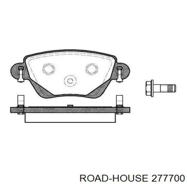 Pastillas traseras de freno Road House 277700 precio, desde 87,22 EUR