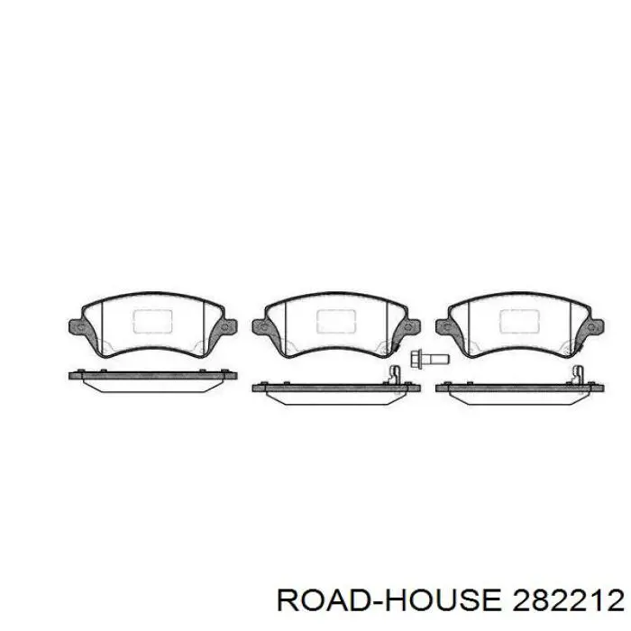 Pastillas freno delanteras Road House 282212 precio, desde 30,12 EUR