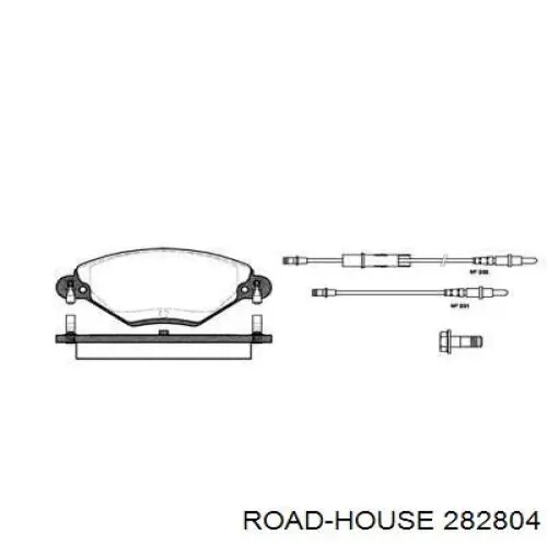 Pastillas freno delanteras Road House 282804 precio, desde 29,65 EUR