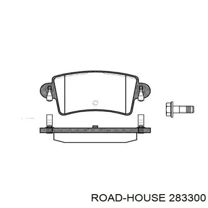 Pastillas traseras de freno Road House 283300 precio, desde 23,15 EUR
