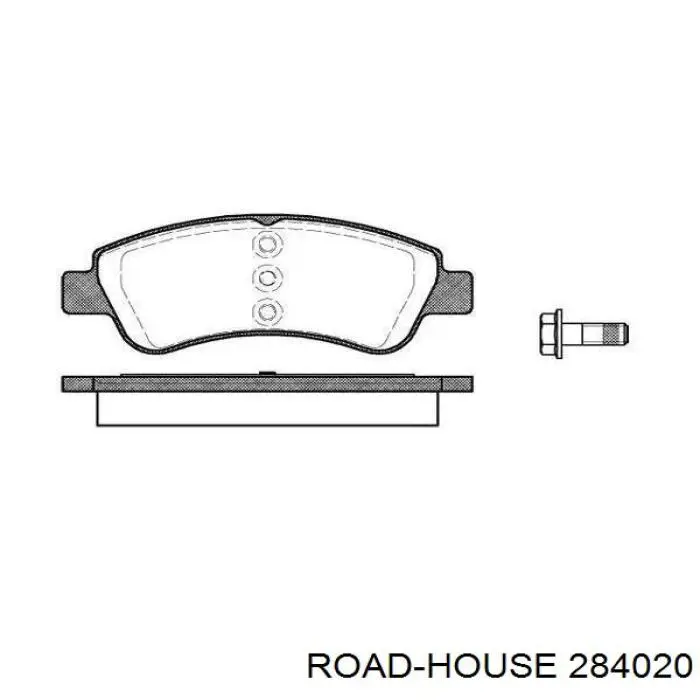Pastillas freno delanteras Road House 284020 precio, desde 18,86 EUR