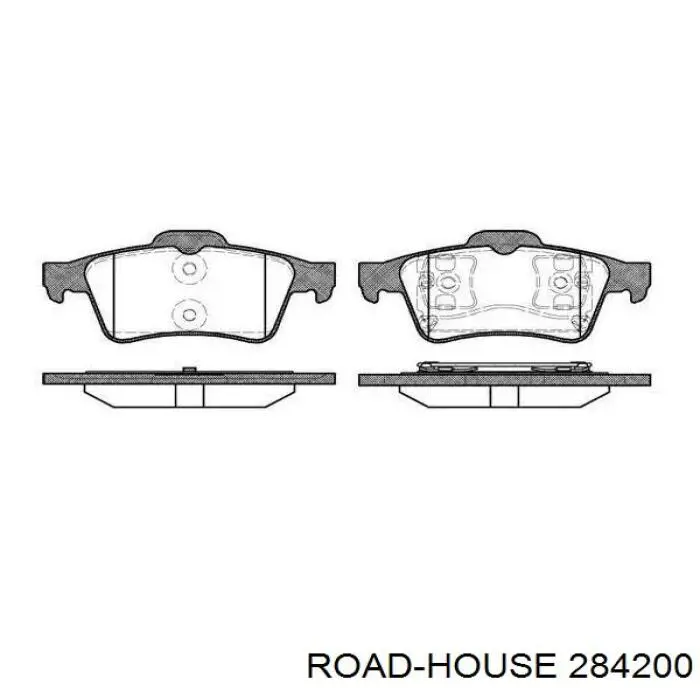 Pastillas traseras de freno Road House 284200 precio, desde 21,03 EUR