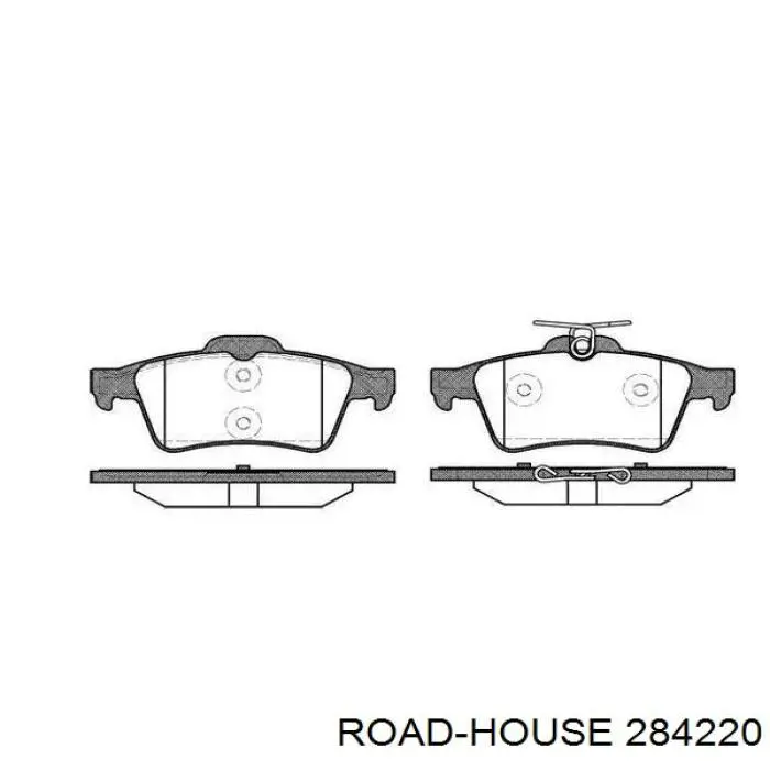 Pastillas traseras de freno Road House 284220 precio, desde 19,81 EUR
