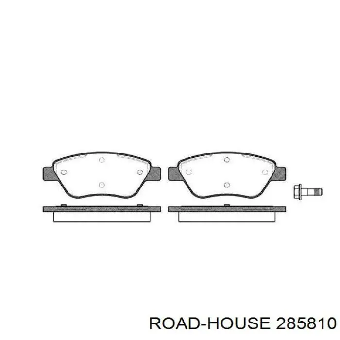 Pastillas freno delanteras Road House 285810 precio, desde 27,98 EUR