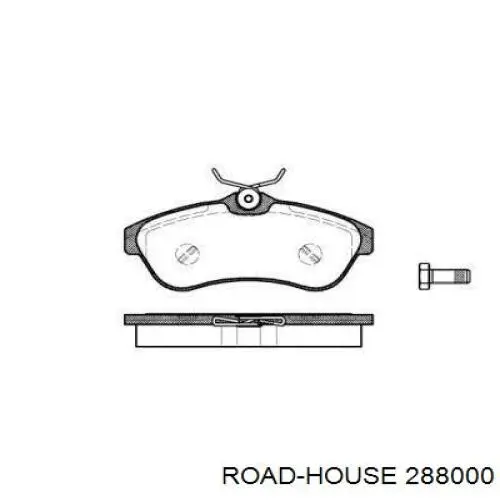 Pastillas freno delanteras Road House 288000 precio, desde 24,57 EUR