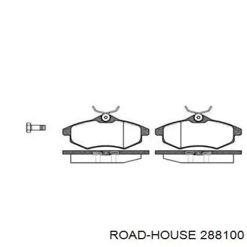 Pastillas freno delanteras Road House 288100 precio, desde 21,32 EUR