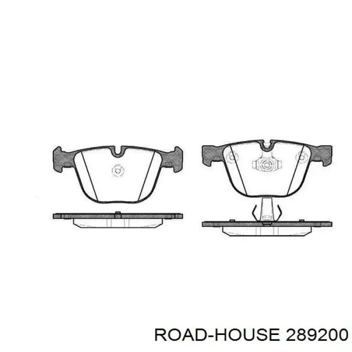 Pastillas traseras de freno Road House 289200 precio, desde 39,36 EUR