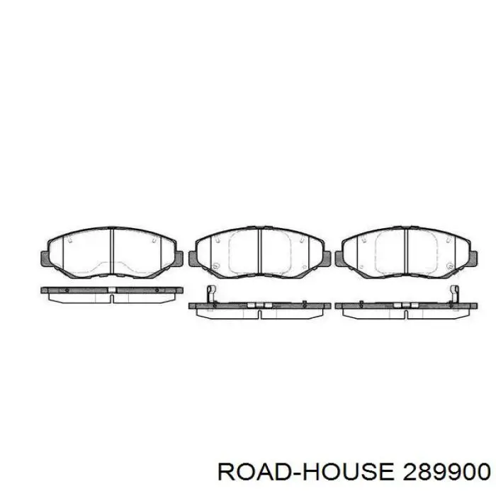 Pastillas freno delanteras Road House 289900 precio, desde 40,70 EUR