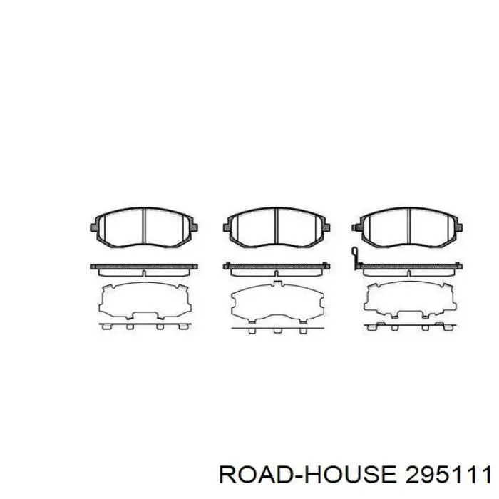 Pastillas freno delanteras Road House 295111 precio, desde 26,97 EUR