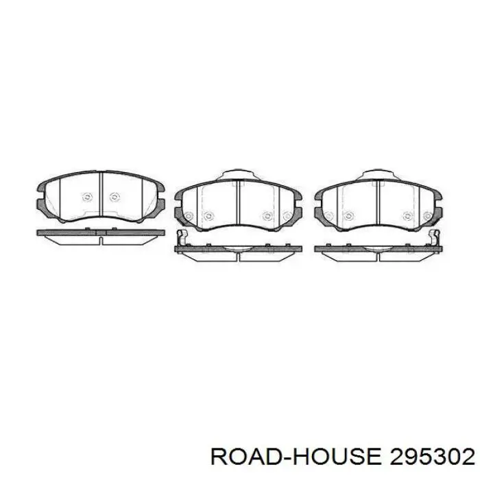 Comprar 295302 Road House Pastillas delanteras de freno