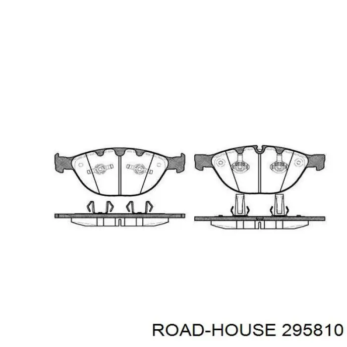 Pastillas freno delanteras Road House 295810 precio, desde 46,04 EUR
