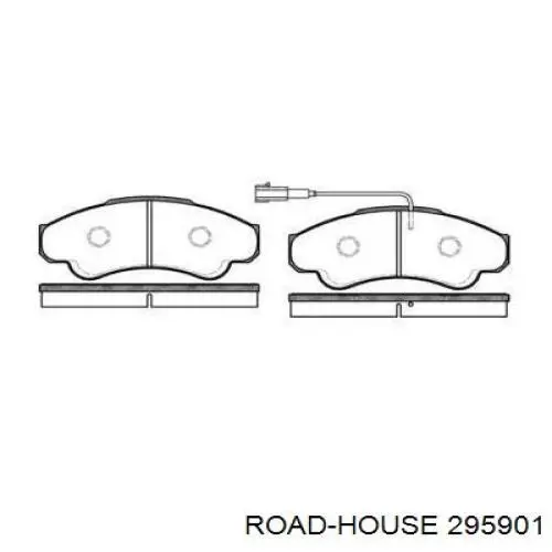 Pastillas freno delanteras Road House 295901 precio, desde 41,09 EUR