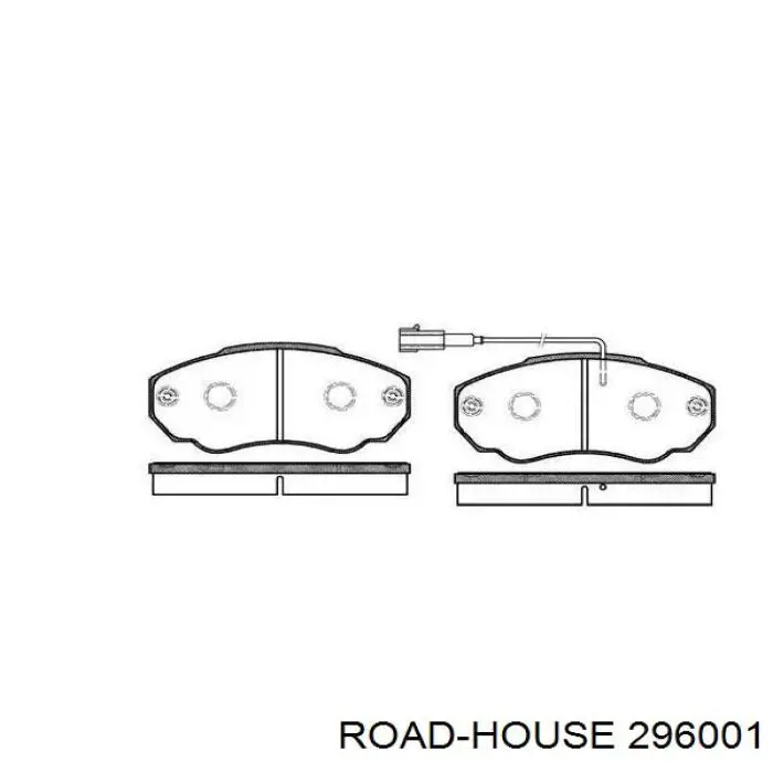Pastillas freno delanteras Road House 296001 precio, desde 35,95 EUR