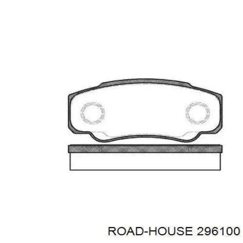 Pastillas traseras de freno Road House 296100 precio, desde 31,66 EUR